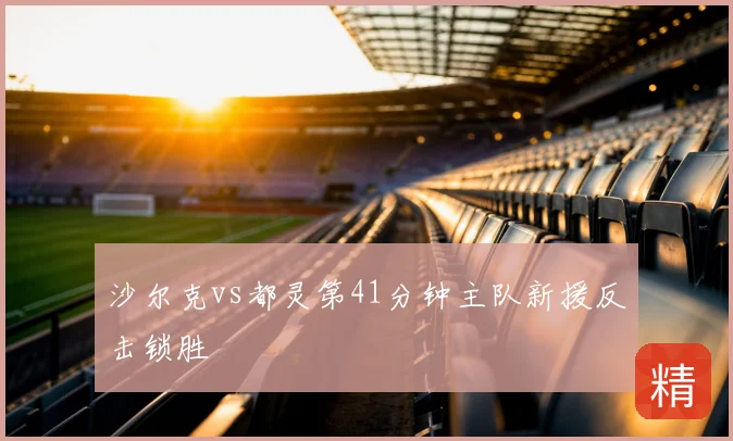 沙尔克vs都灵第41分钟主队新援反击锁胜